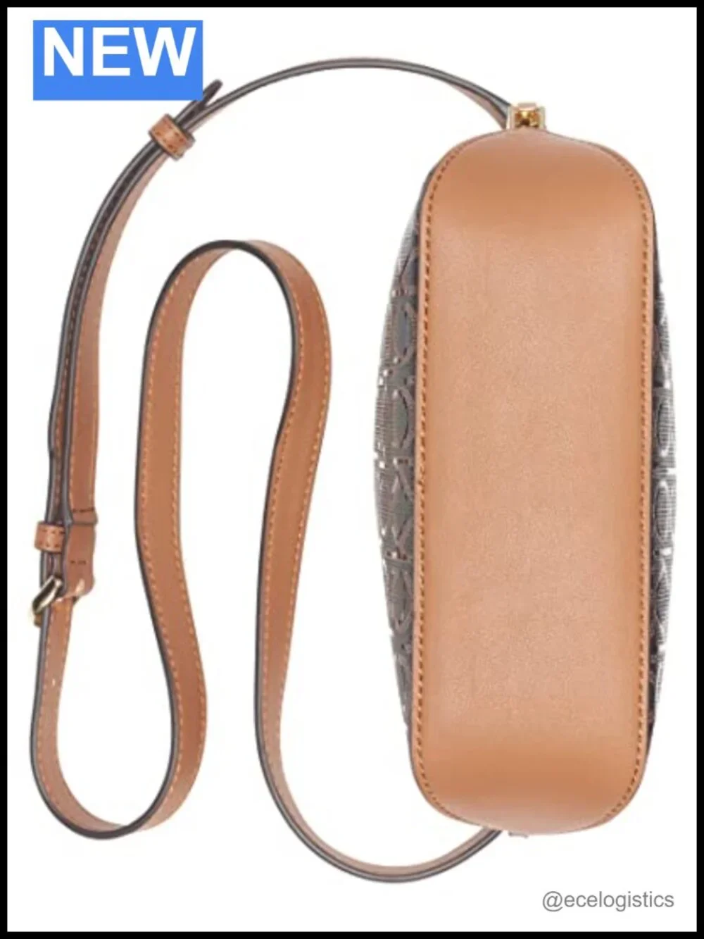 Calvin Klein Triple Compartment Sling Crossbody Handbag PVC